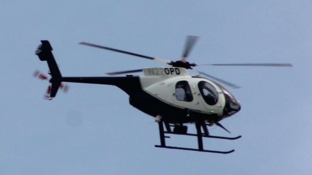 Oakland Police Department McDonnell Douglas 369E helicopter N220PD