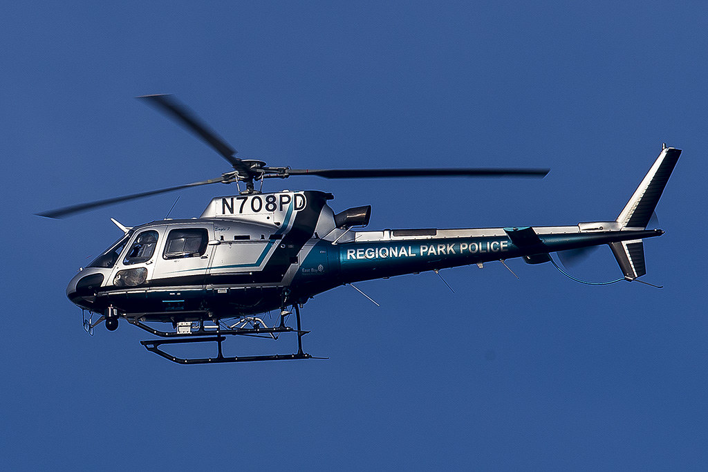 East Bay Regional Park District Police Eurocopter AS350B3 helicopter N708PD